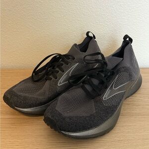 Brooks Black Athletic Sneakers